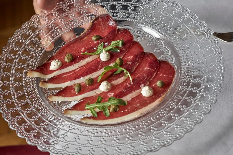 Carpaccio de picaña ahumada