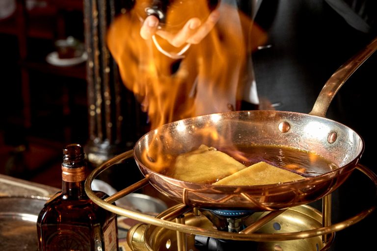 Crêpe suzette clásica