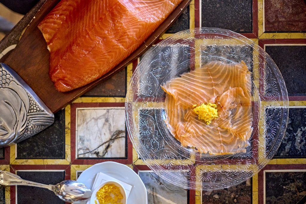 Salmón ahumado Pescaderías Coruñesas
